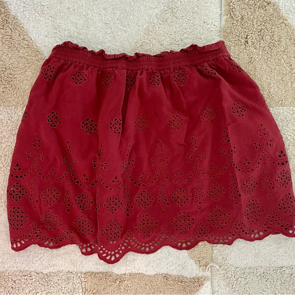 Madewell Eyelet Skirt M